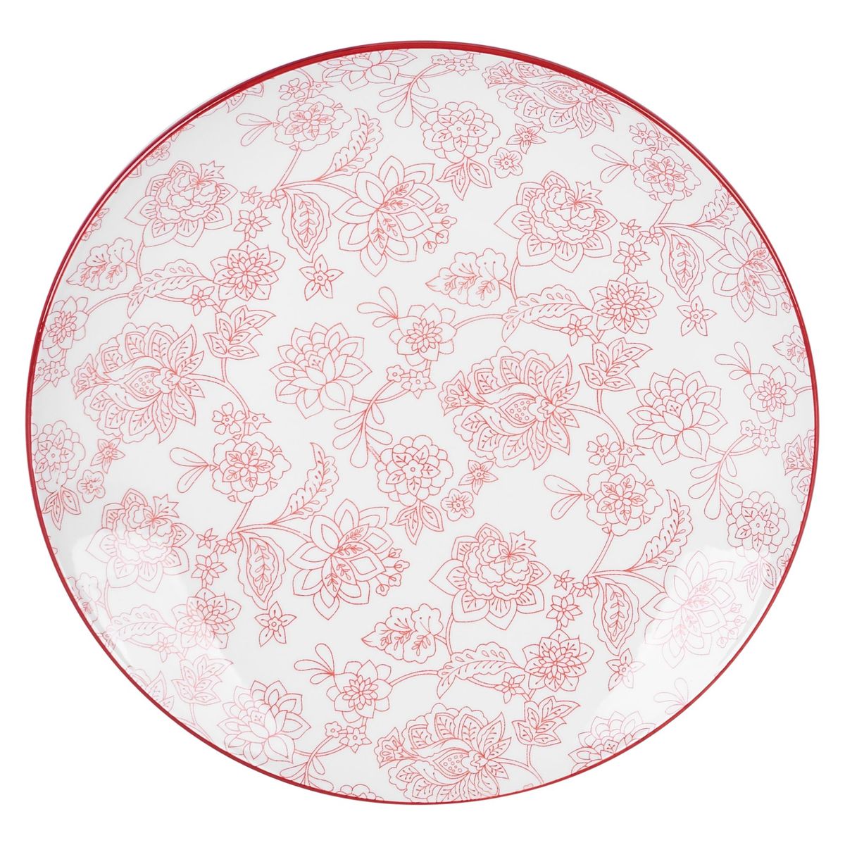 JUST HOME COLLECTION - Set de vajillas Porcelana Flor 16 Piezas