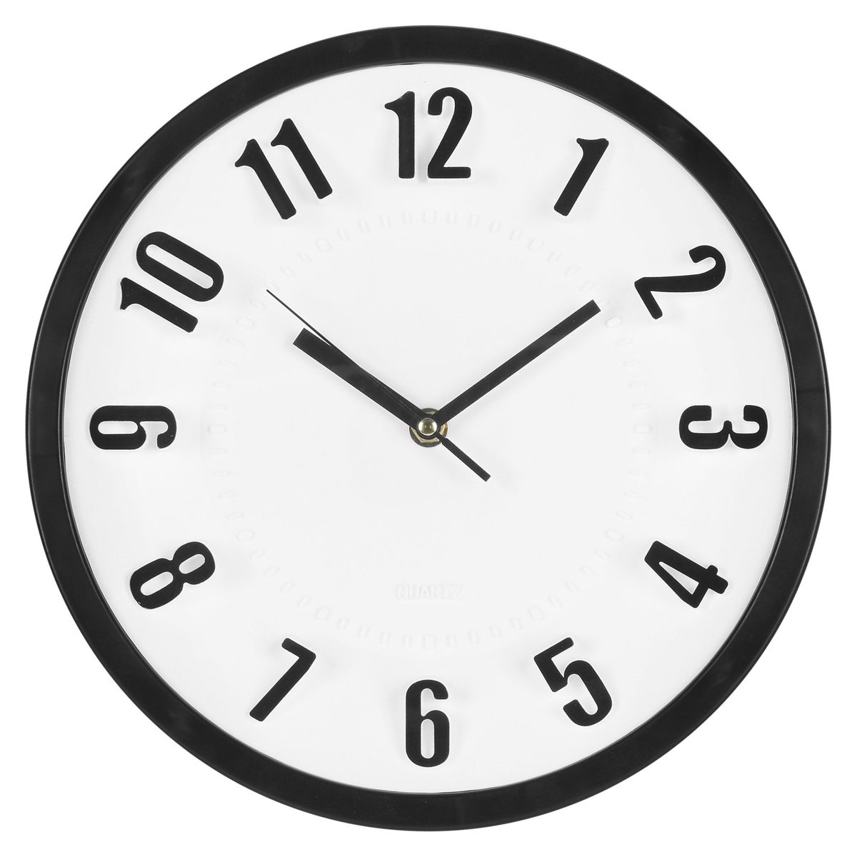 JUST HOME COLLECTION - Reloj de Pared Numero 3D 28cm