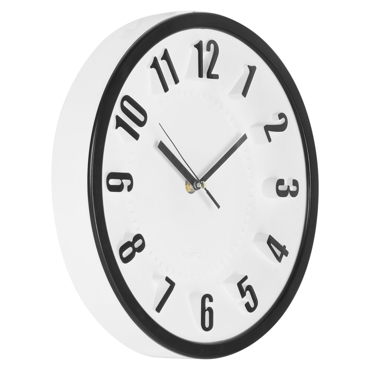 JUST HOME COLLECTION - Reloj de Pared Numero 3D 28cm