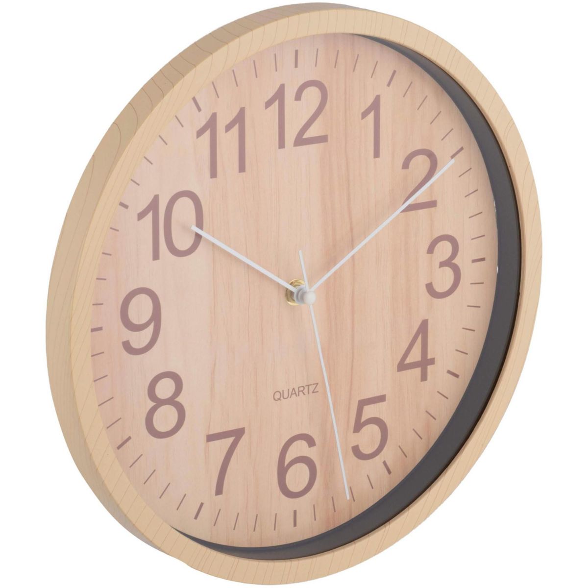 JUST HOME COLLECTION - Reloj de Pared Wooden 29cm Natural