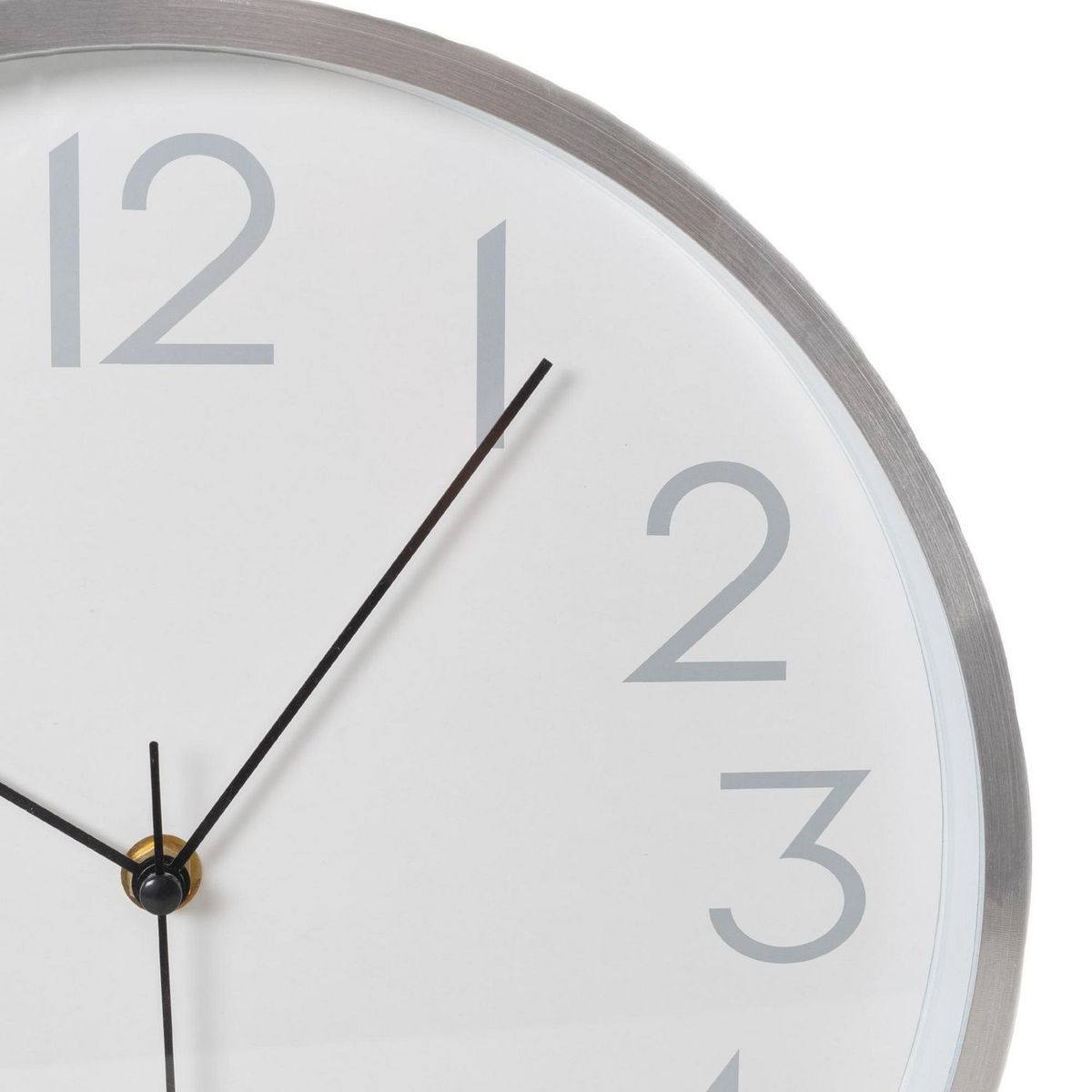 JUST HOME COLLECTION - Reloj de Pared Cool 30cm Plata