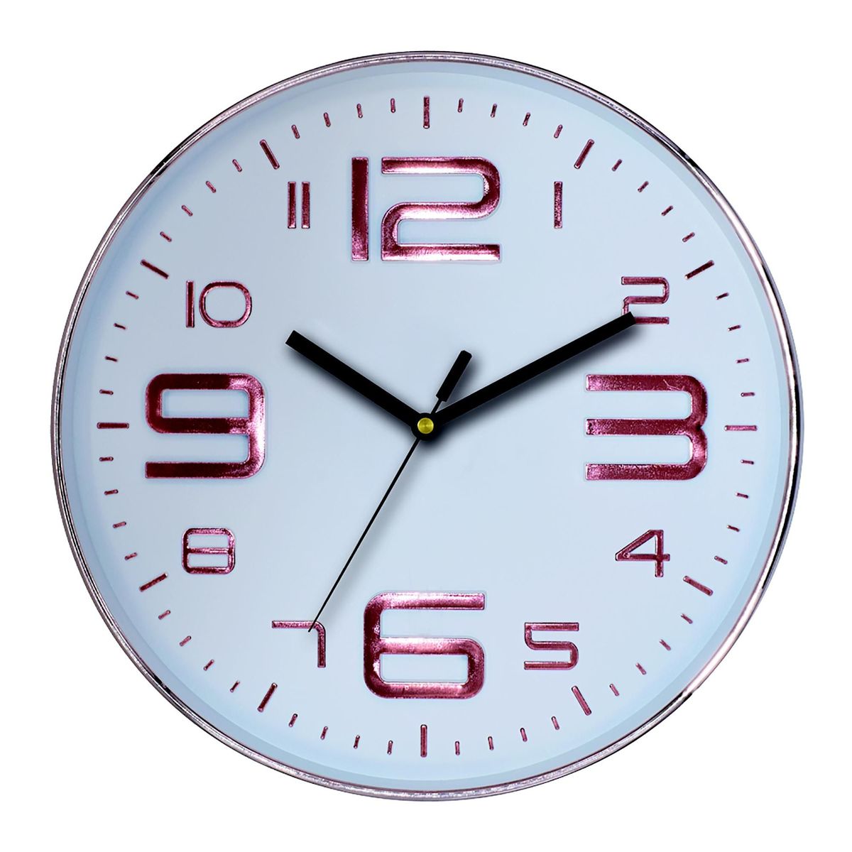 JUST HOME COLLECTION - Reloj de Pared Big Number 30cm Rose