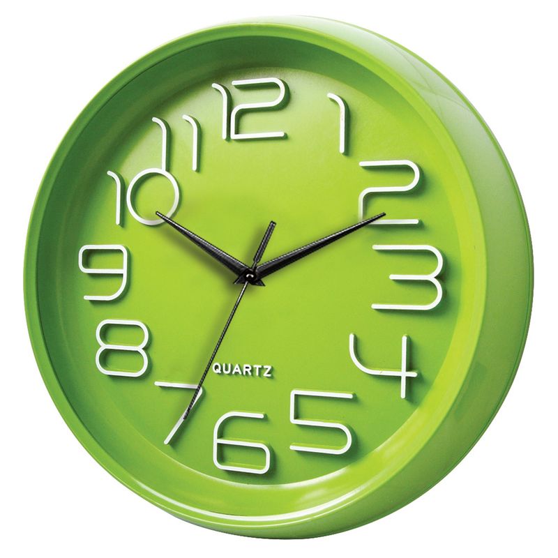 JUST HOME COLLECTION - Reloj Look 33x33cm Verde