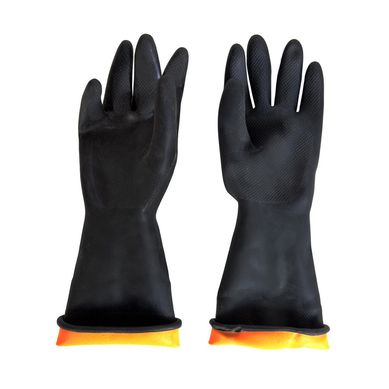 Guantes de Seguridad de PVC Reforzado Talla M
