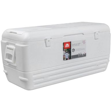 Cooler Igloo 142L Qlick & Cool Blanco