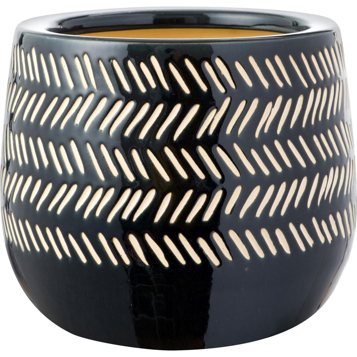 JUST HOME COLLECTION -  de Cerámica 23x18 cm Negro