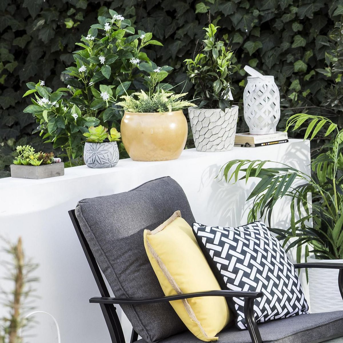 JUST HOME COLLECTION - Macetero Uthai Wash 21x18cm