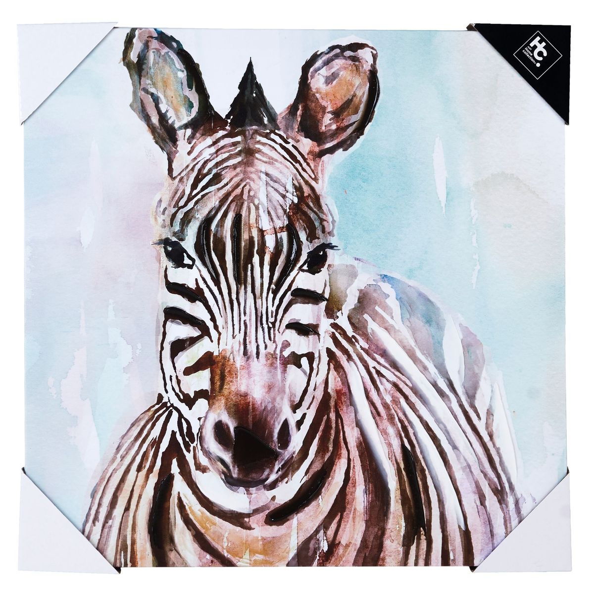 JUST HOME COLLECTION - Canvas Cebra 40x40cm