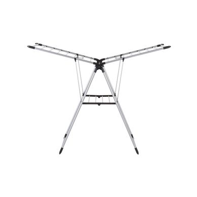 Tendedero de Ropa Bandeja Plegable Plata 156x61x97 cm.