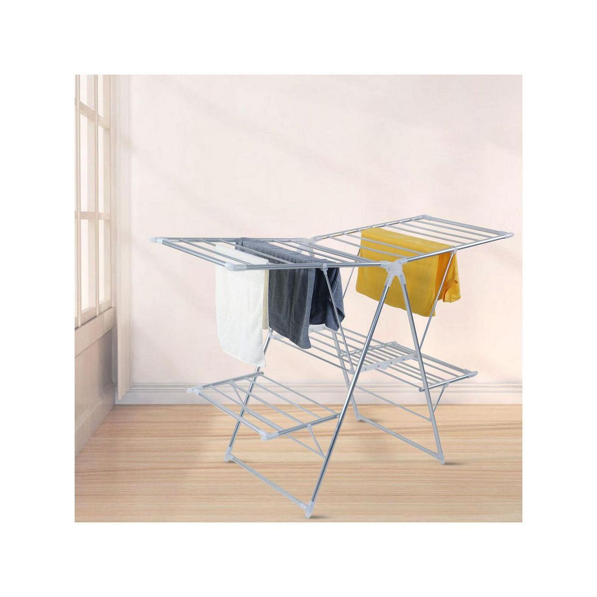 KLEINE WOLKE - Tendedero De Ropa Piso Kleine Wolke 156X61X97 Cm