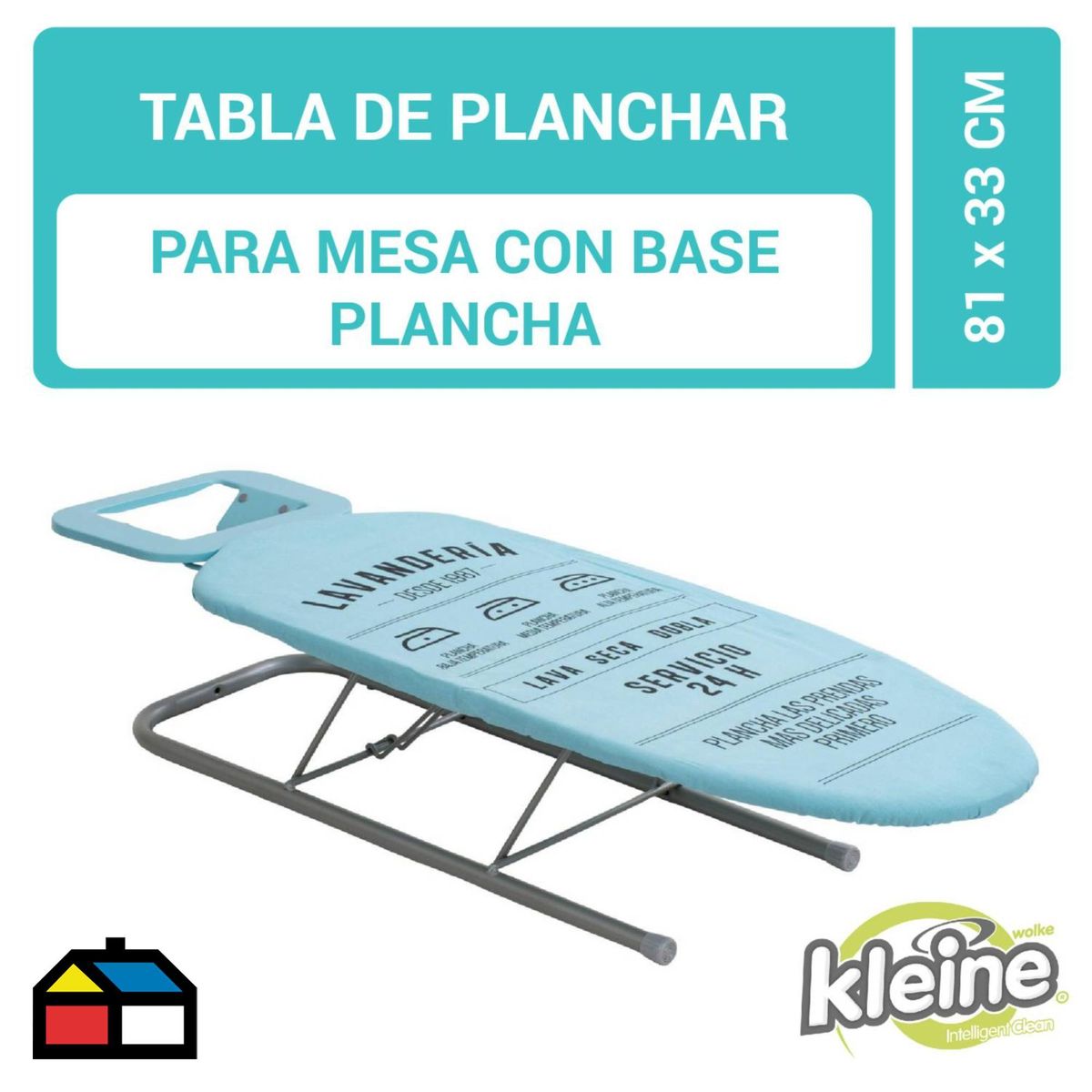 KLEINE WOLKE - Planchador De Ropa 81X33 Cm Clásico
