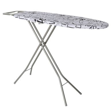 Tabla de Planchar con Base 106x30 cm. Blanco y Negro