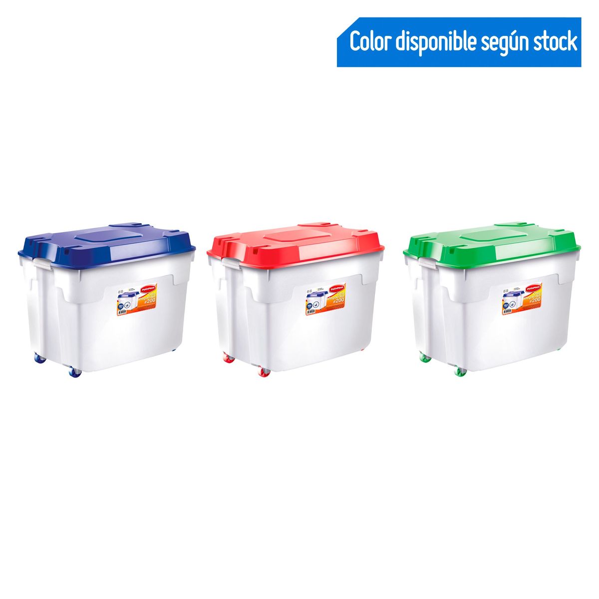 POLINPLAST - Megacaja 200 Azul