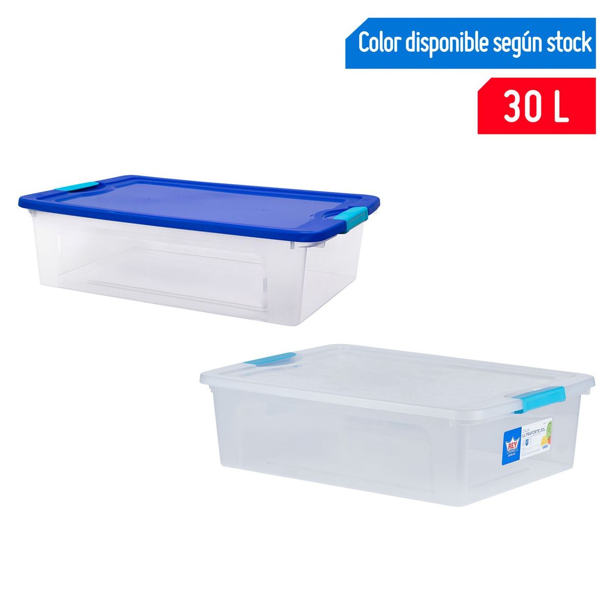 REYPLAST - Caja Organizadora Ultraforte Reyplast 30L