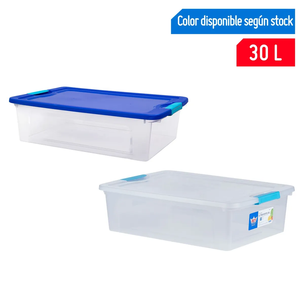 REYPLAST - Caja Organizadora Ultraforte Reyplast 30L