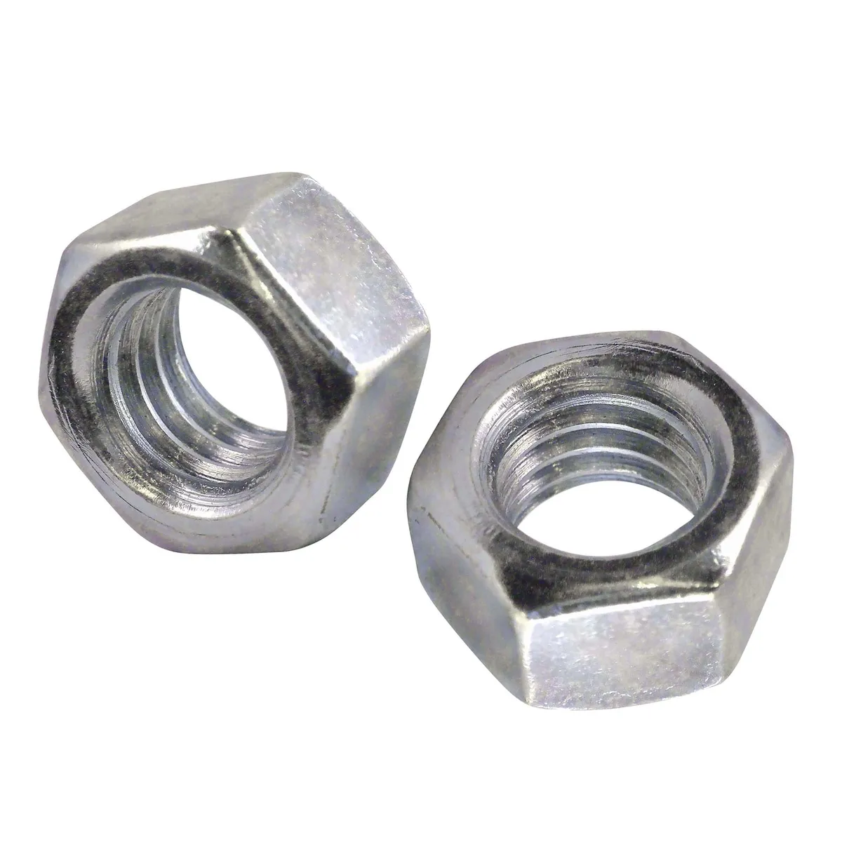 FIXSER - Tuerca Hexagonal M6 Zincada x 2unid.