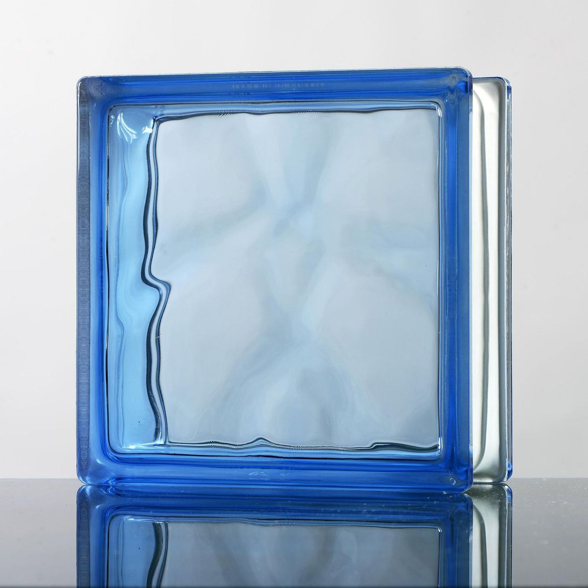 HOLZTEK - Bloque de Vidrio Wave Blue