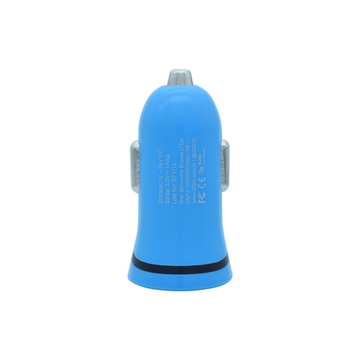 Cargador para Auto USB 1.0 Azul, marca I2GO - Foto 2