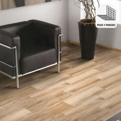 Parketon Excelle Marrn Maderado 20x61cm