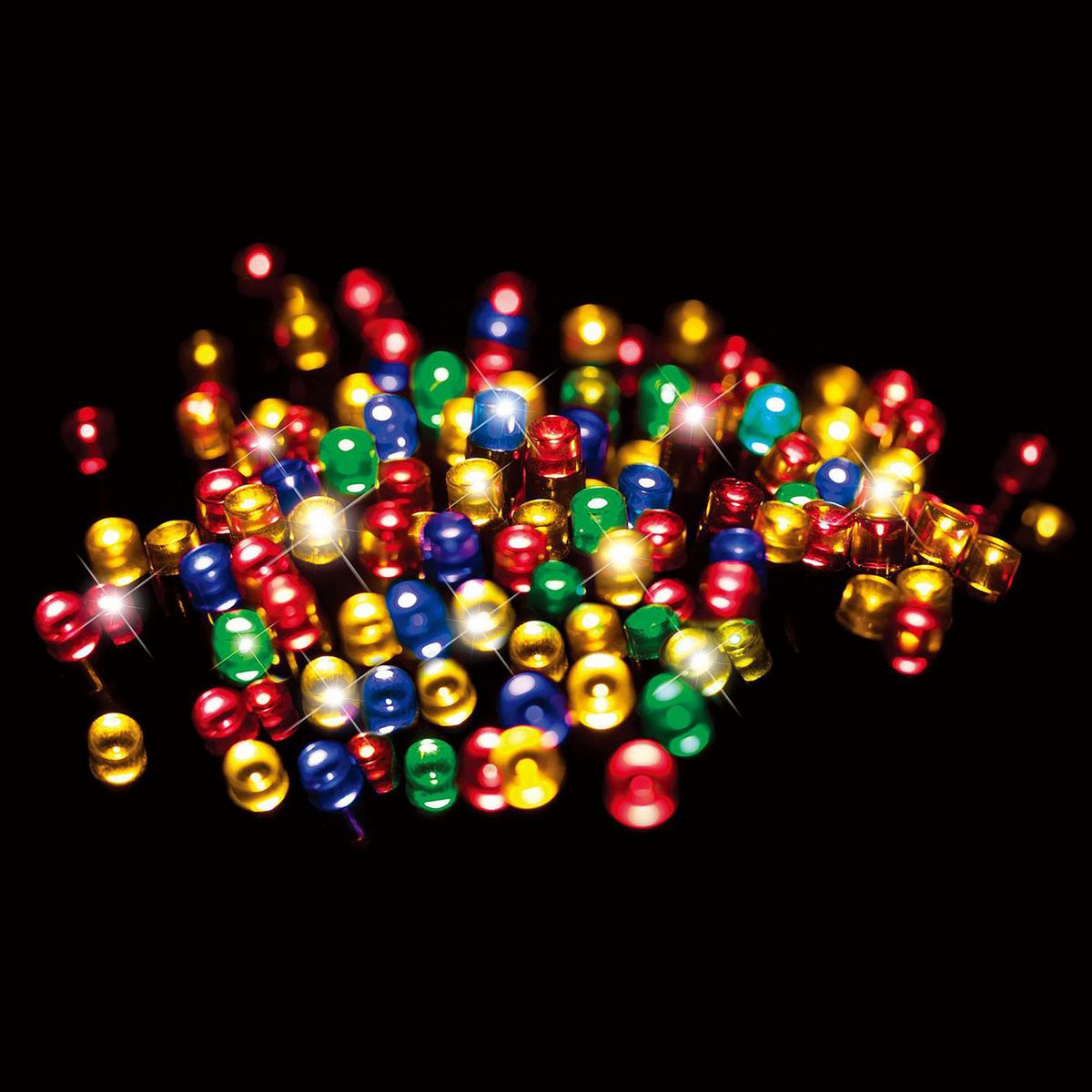 DEAR SANTA - 200 Luces LED Solar Multicolor Navidad