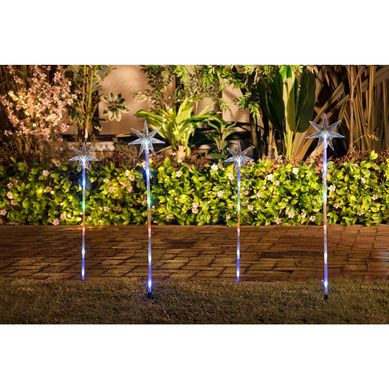 Estaca Solar Estrella Polar 4 Piezas