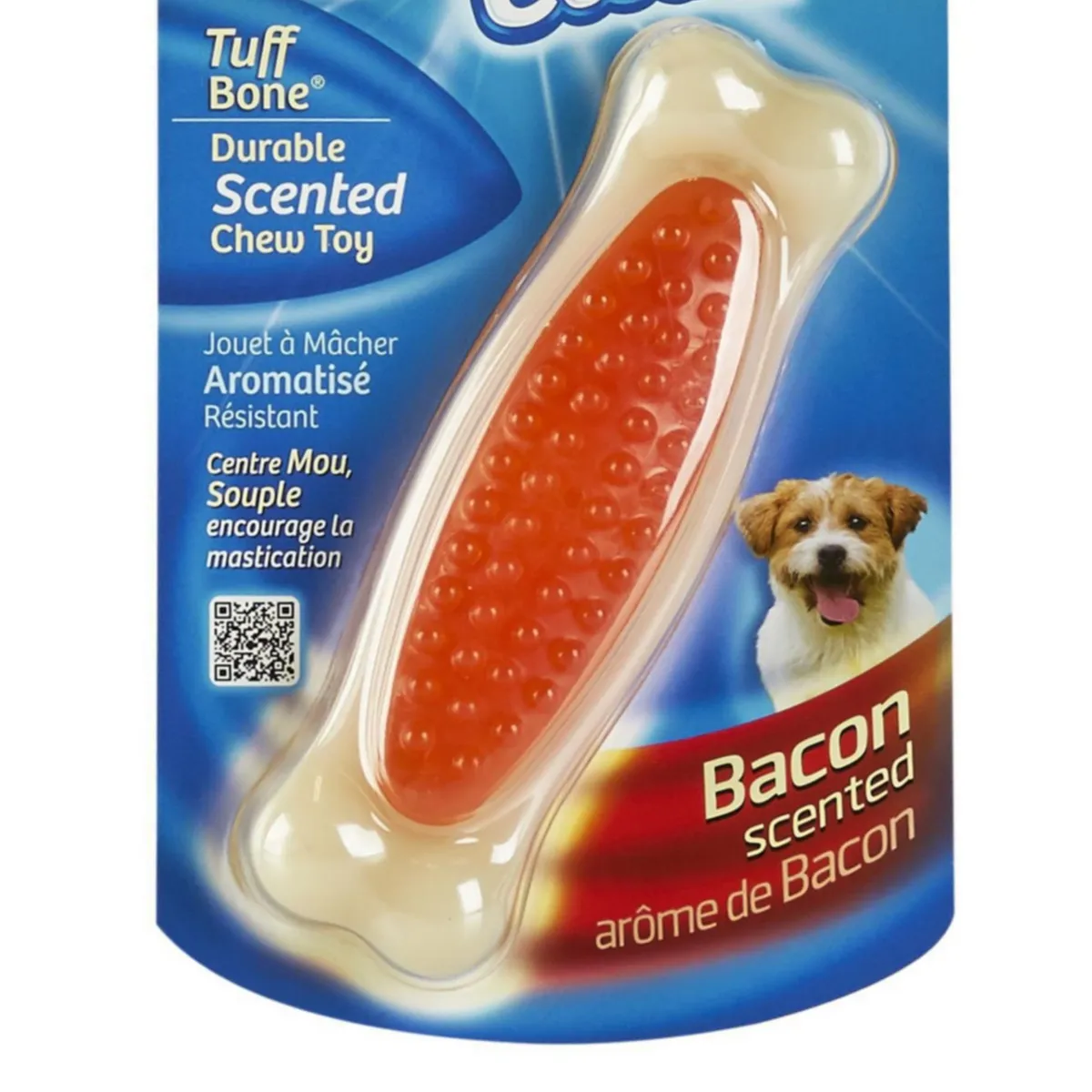 HARTZ - Juguete para Masticar Hueso Pequeño para Perros Naranja