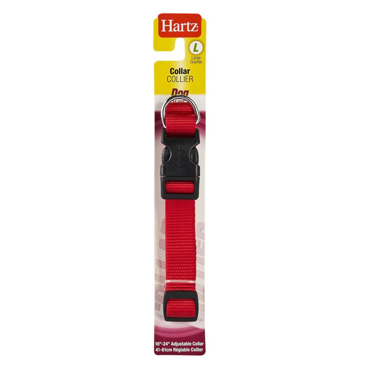 HARTZ - Collar para Perro L Rojo