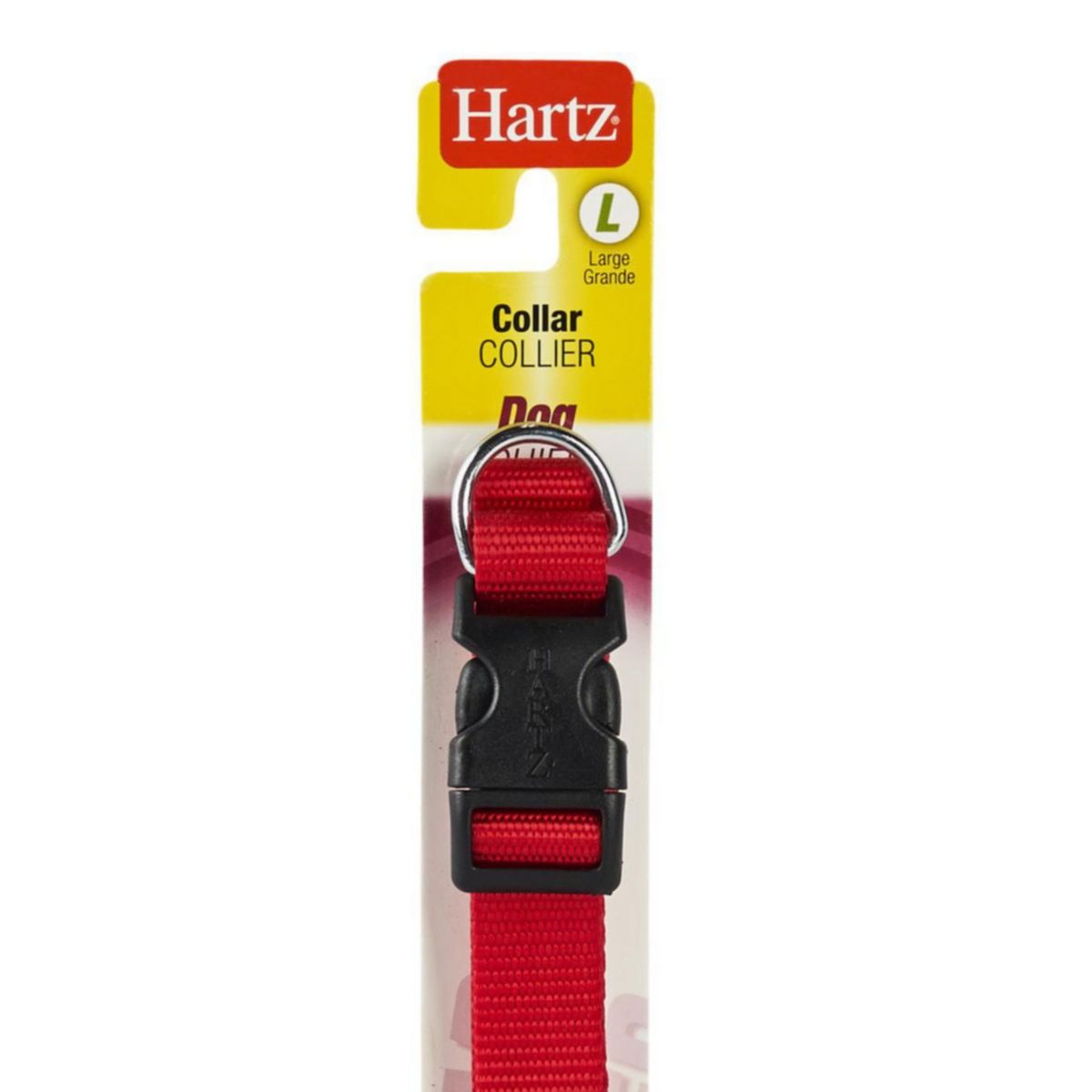HARTZ - Collar para Perro L Rojo