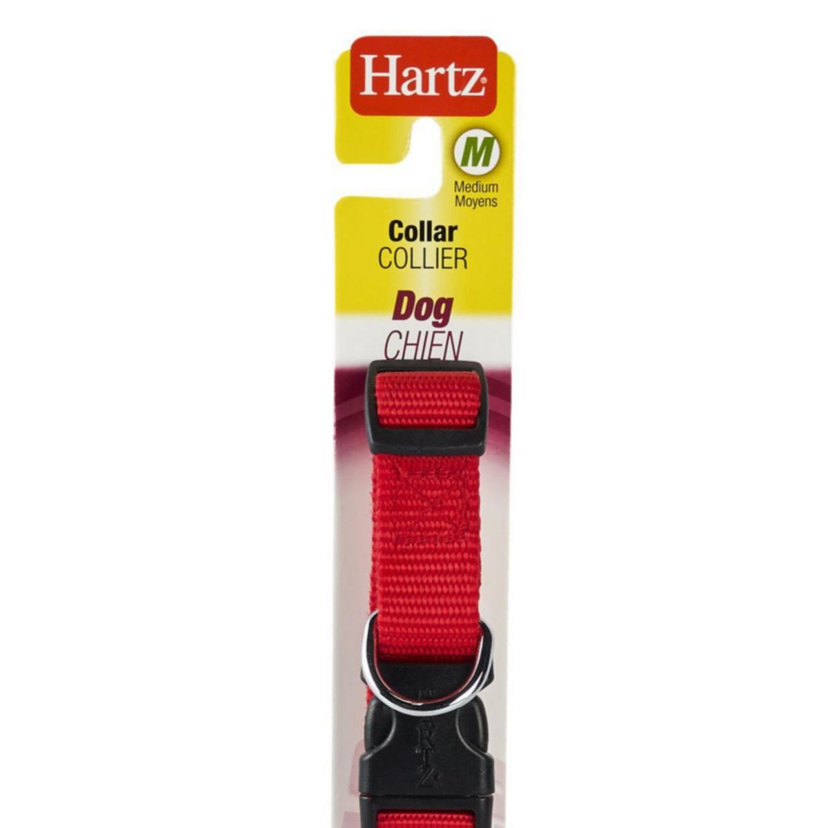 HARTZ - Collar para Perro M Rojo