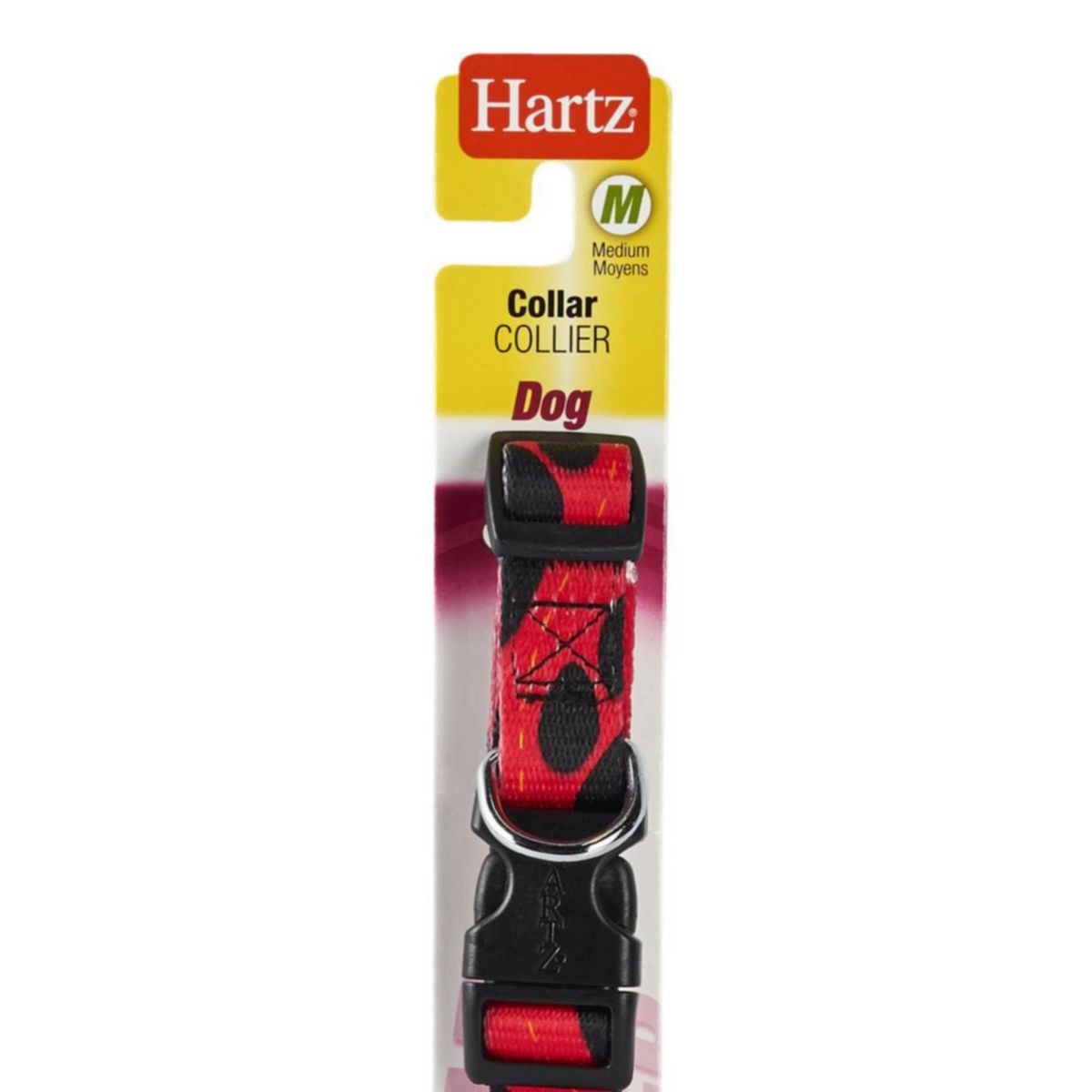 HARTZ - Collar para Perro Fashion M Rojo
