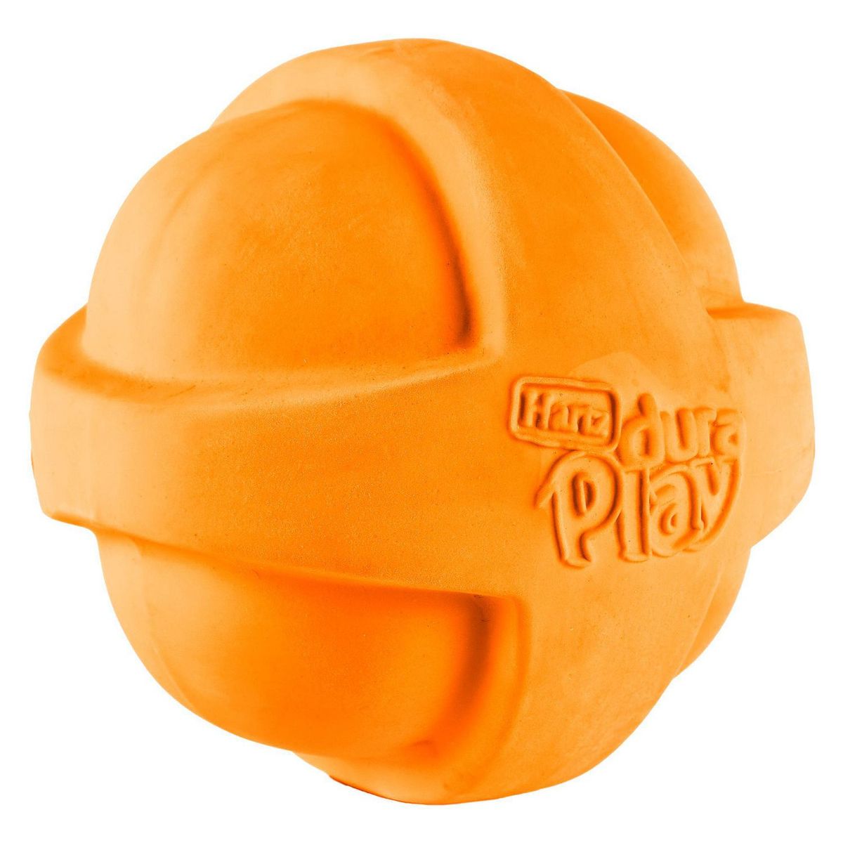 HARTZ - Pelota para Perros Látex Naranja 8x8x8cm