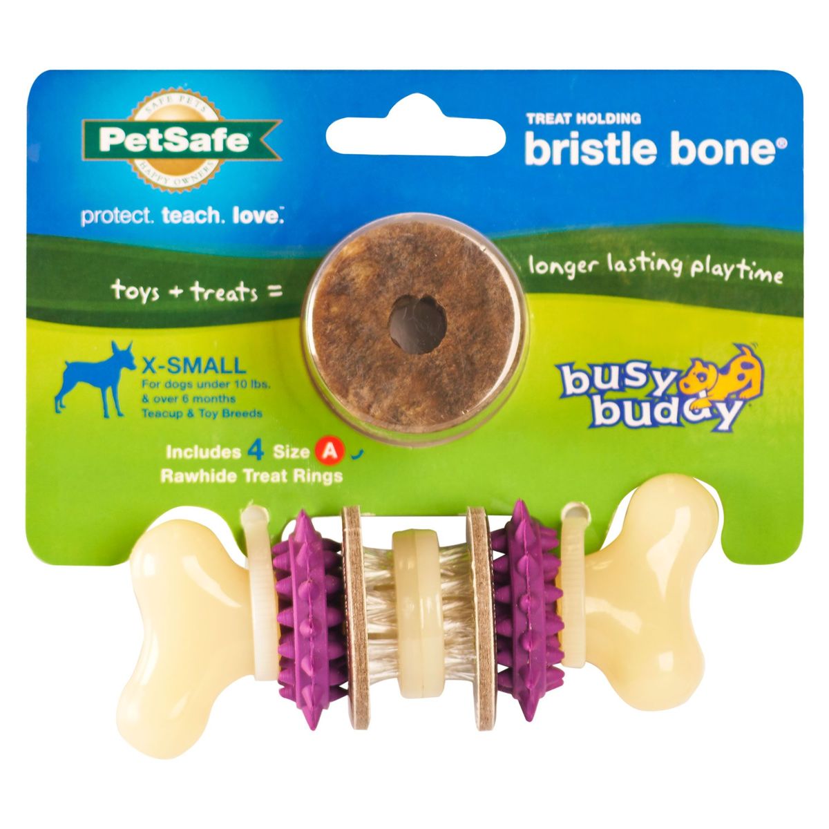 Juguete Hueso con Cerda XS, marca PET SAFE - Foto Principal