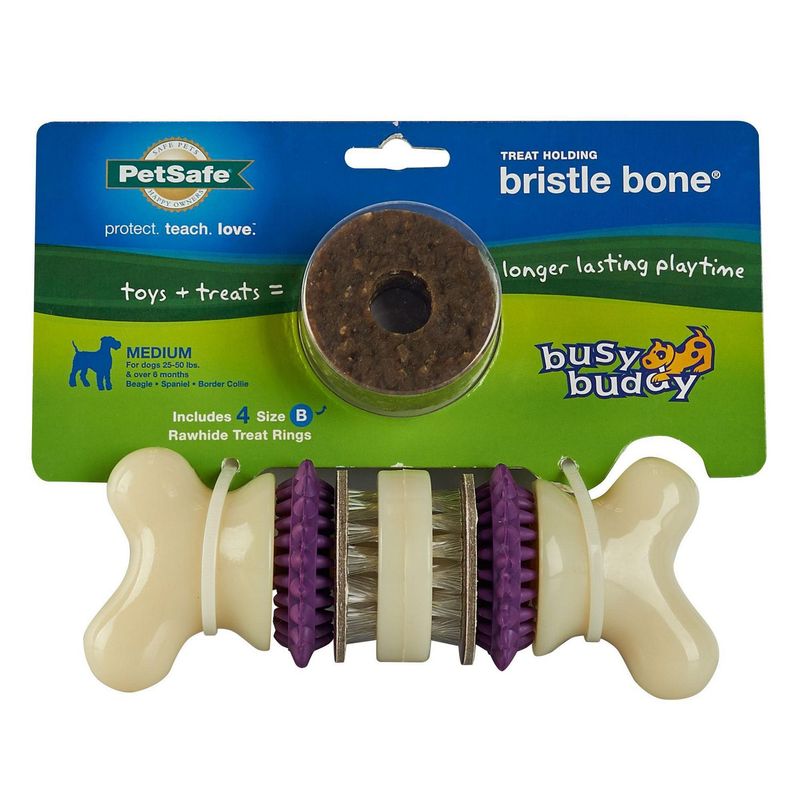 PET SAFE - Juguete + Alimento para Perro Beige 17x6.5x6cm