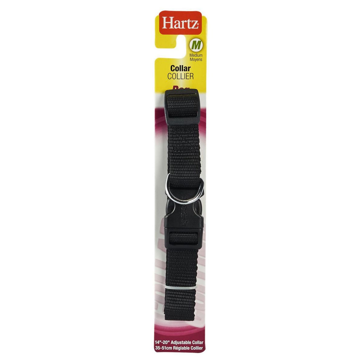 HARTZ - Collar para Perro M Negro