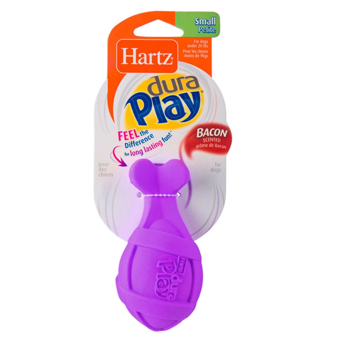 HARTZ - Juguete para Perro Tipo Cohete Morado