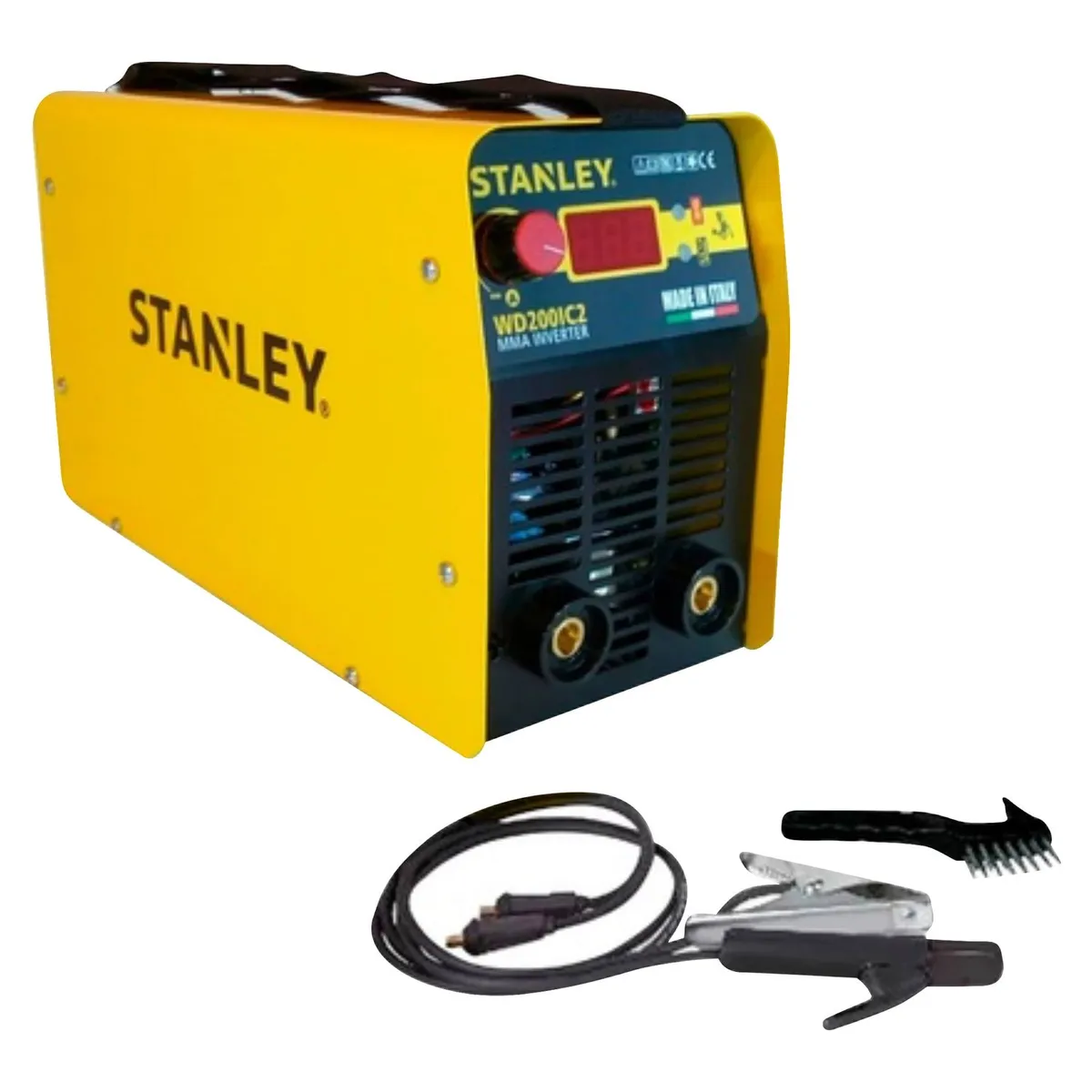 STANLEY - Soldadora Eléctrica Inverter MMA 200A WD200IC2 Stanley