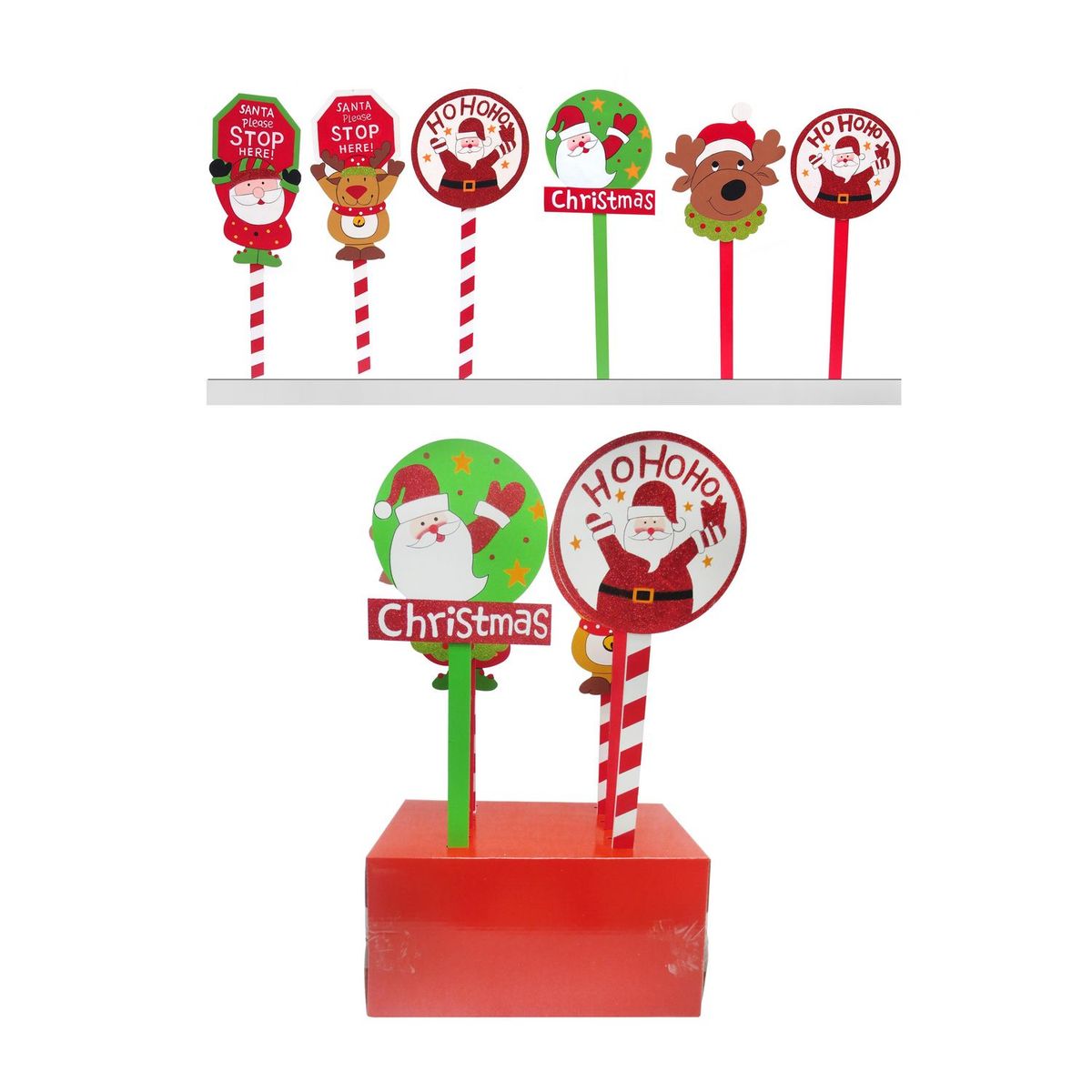 DEAR SANTA - Estacas Navidad Surtido