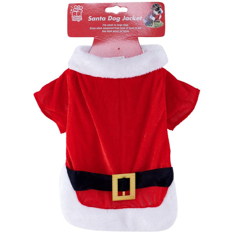 DEAR SANTA - Traje Santa para Perro Navidad