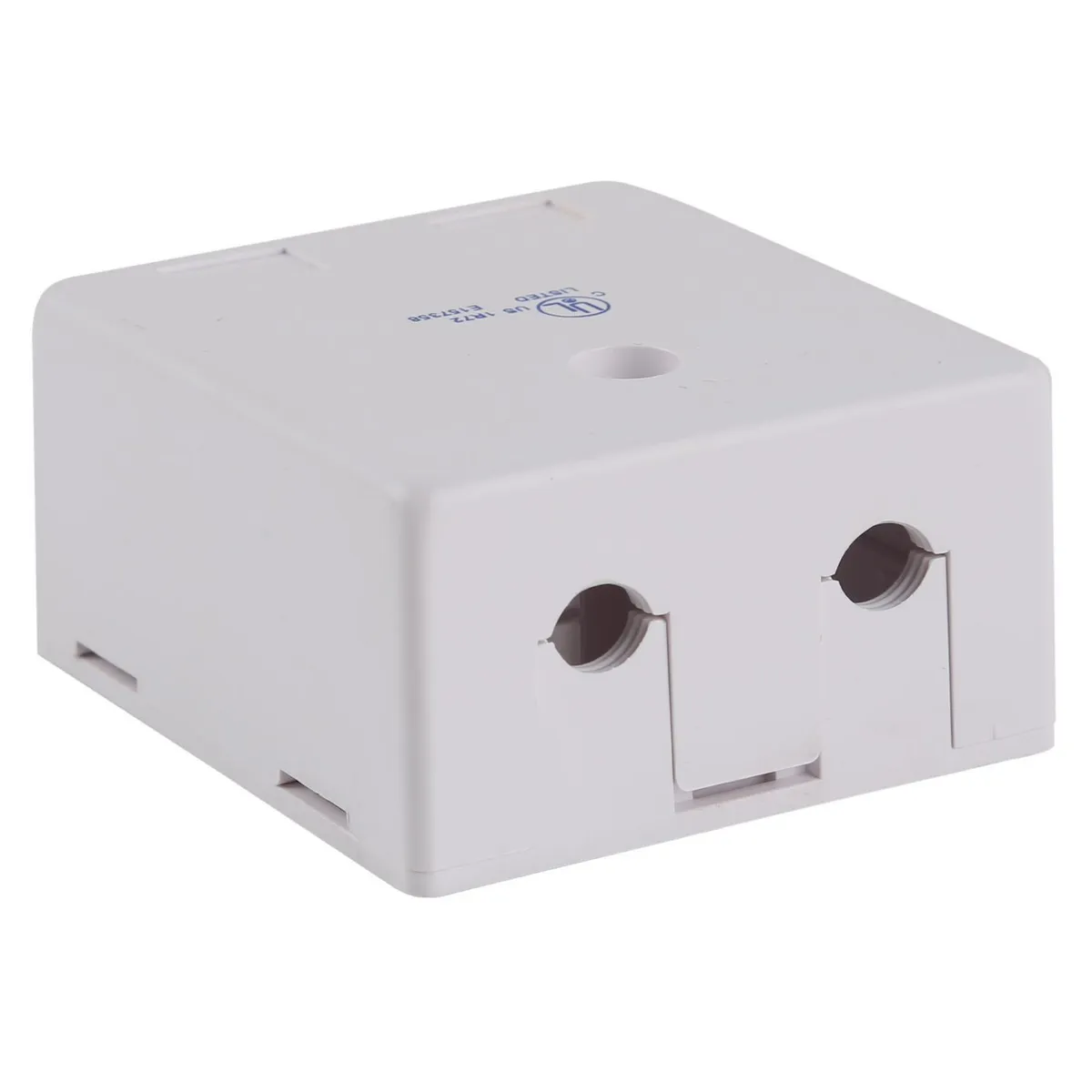 DIXON - Roseta 2 Puertos Blanco