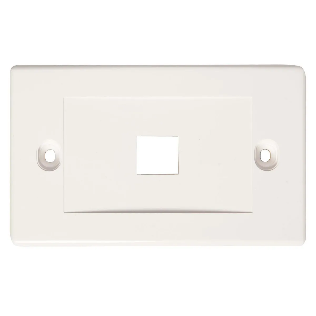 DIXON - Placa RJ Simple Dixon Blanco
