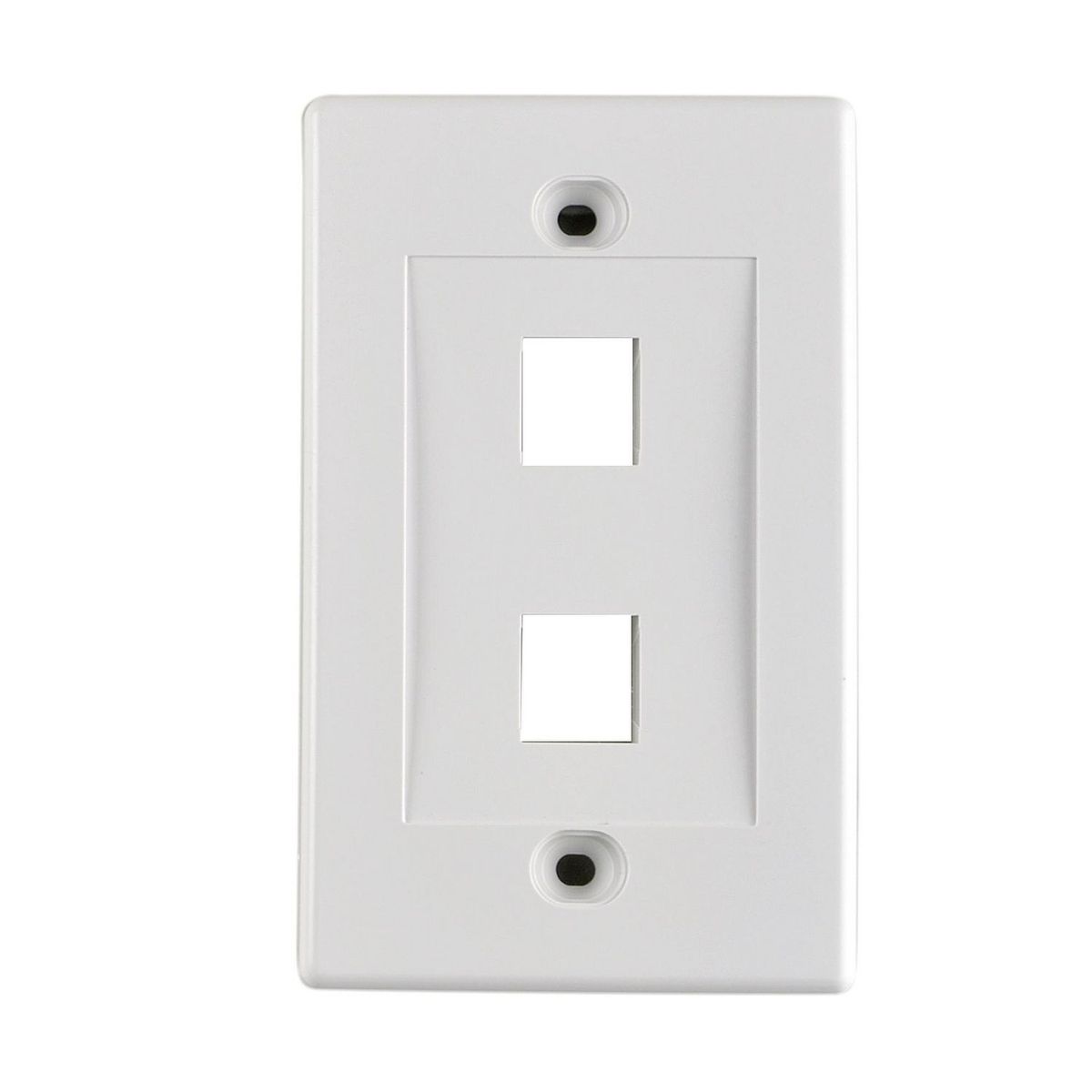 DIXON - Placa RJ Doble Dixon Blanco