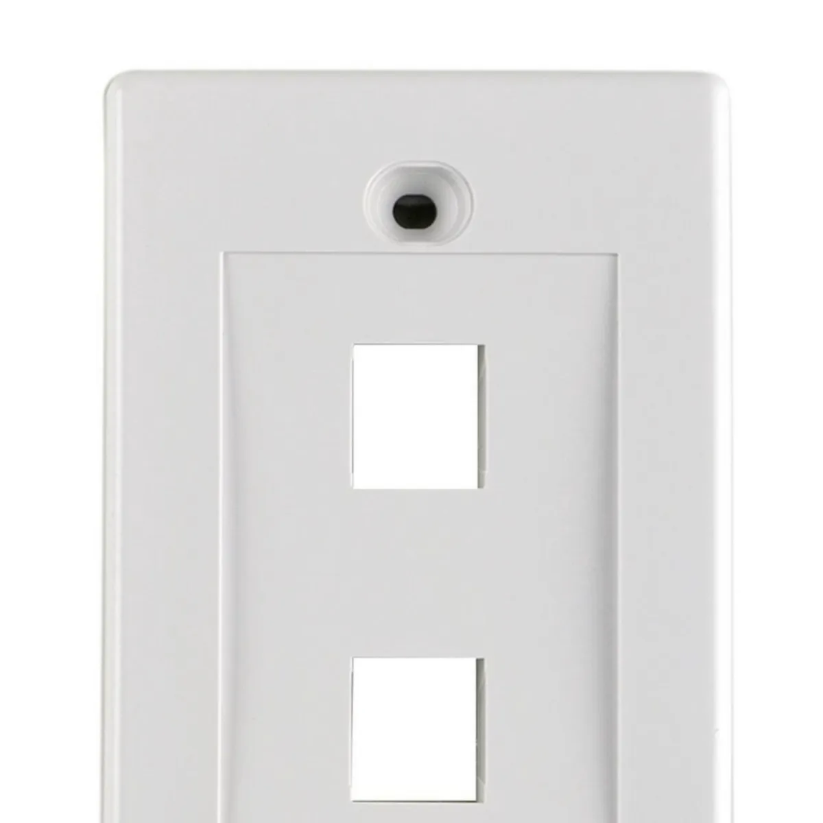 DIXON - Placa RJ Doble Dixon Blanco