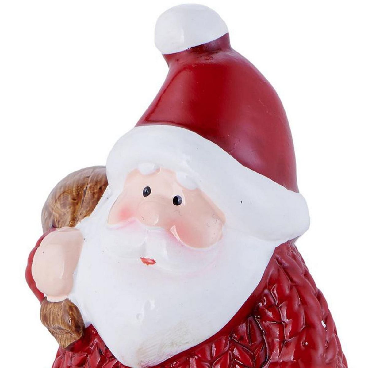 DEAR SANTA - Adorno de Árbol Santa Claus Cerámica Navidad 16.5cm