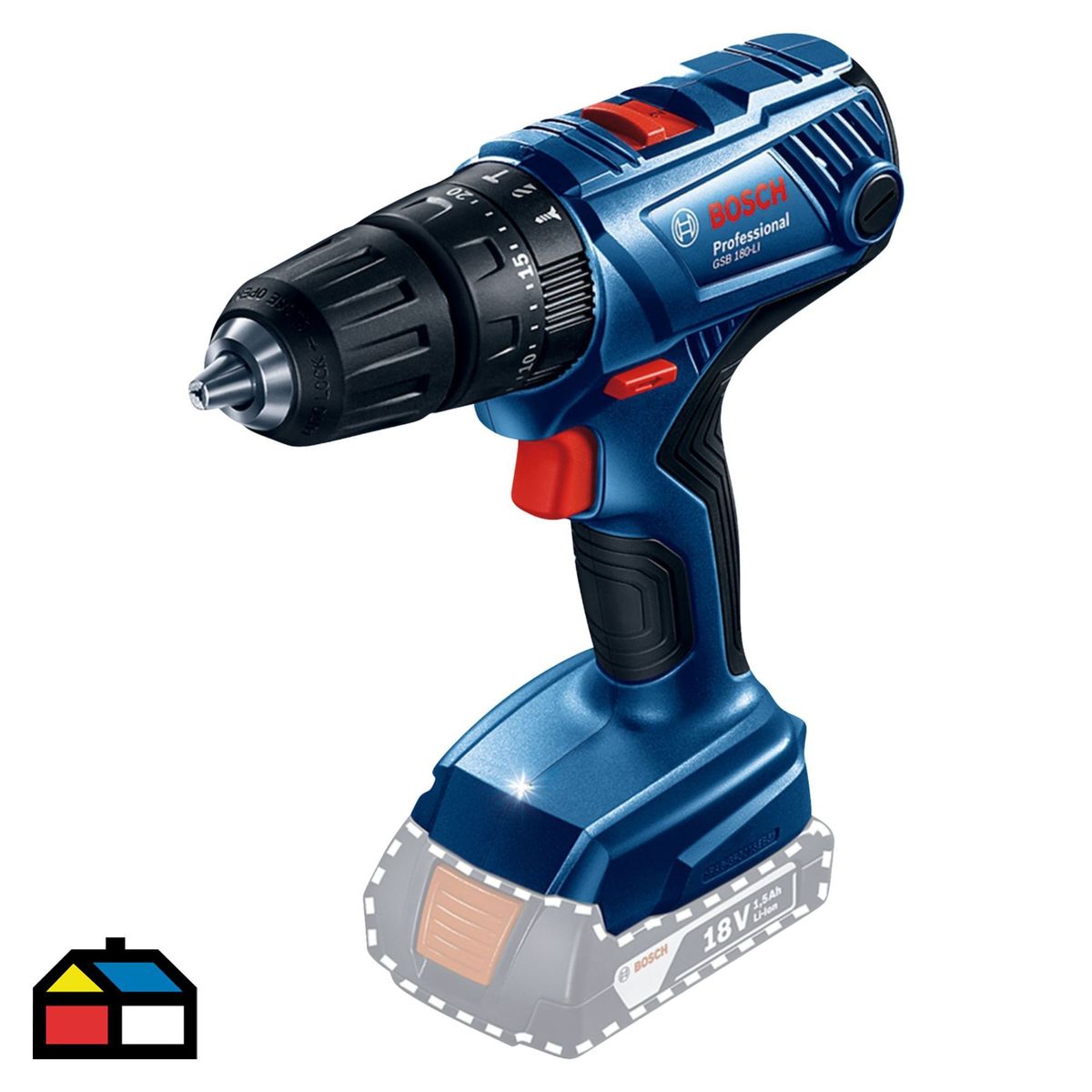 BOSCH - Taladro Percutor Inalámbrico Bosch 1/2" 18V (Sin Batería)