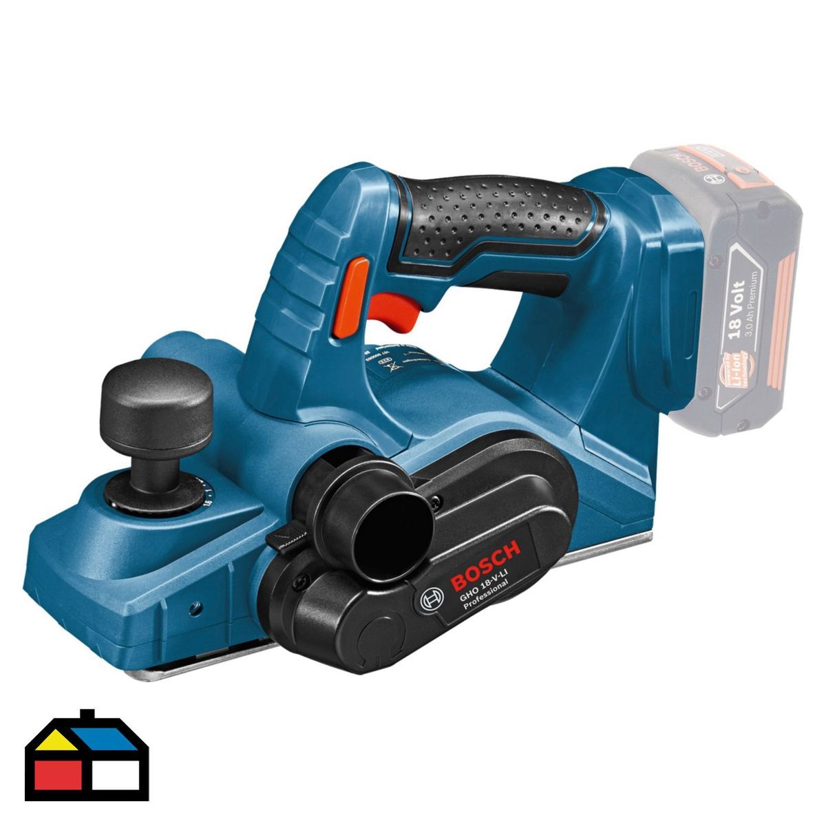 BOSCH - Cepillo Inalámbrico A Batería GHO 18 V-LI (Sin batería) Bosch