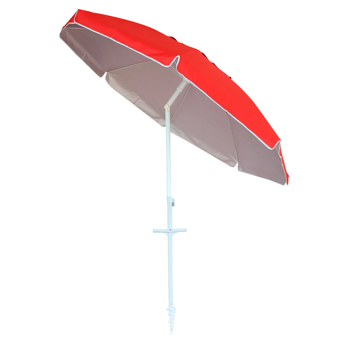 KLIMBER - Sombrilla de Playa +UV 50 2m Colores Varios