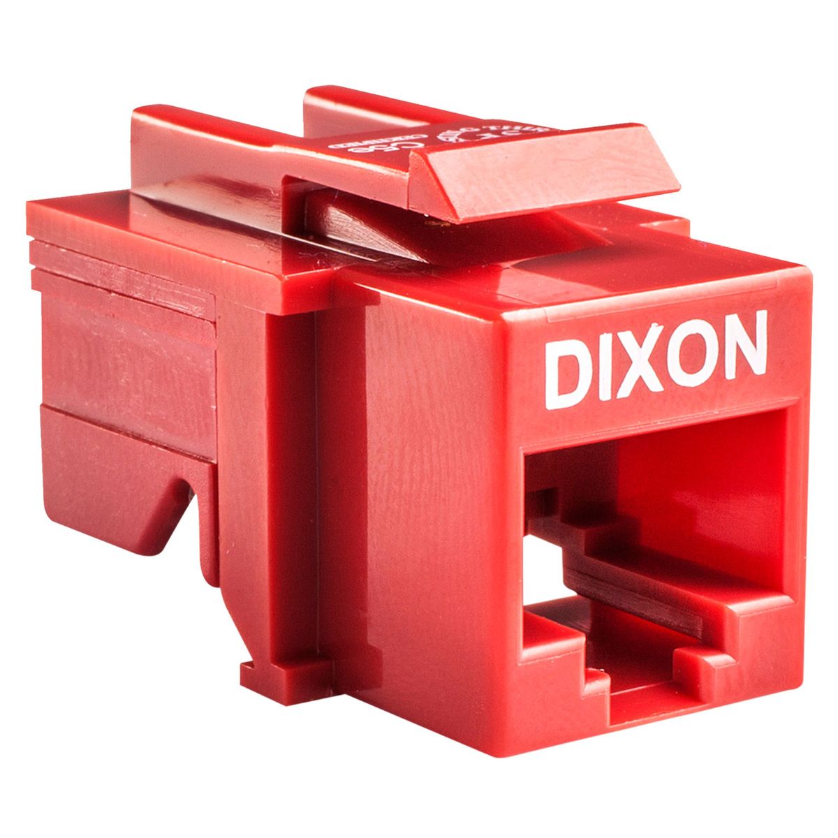 DIXON - Jack RJ45 CAT5E Rojo