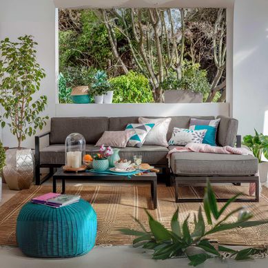 Juego de Living de Terraza Seccional 4 Personas Toledo