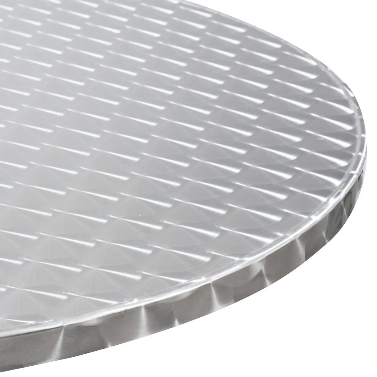 JUST HOME COLLECTION - Mesa Redonda 60 cm 2 Personas Aluminio