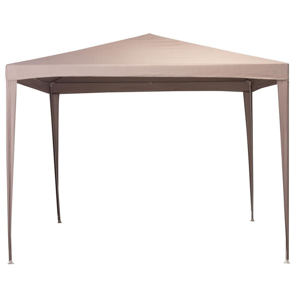 JUST HOME COLLECTION - Toldo Armable Metal Tabaco 3X3 M